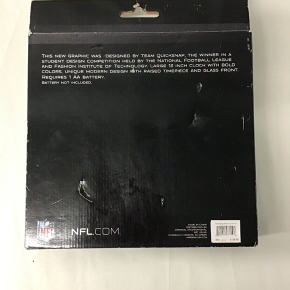 NFL Chicago Bears Modern Wall Clock New - Picture 4 of 4